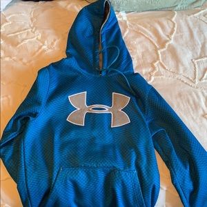 Under Armour blue hoodie - like new